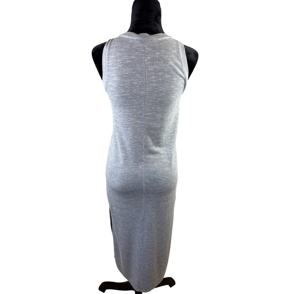 Paige Womens Gray V-Neck Sleeveless Midi Dress Size XS - Picture 3 of 7